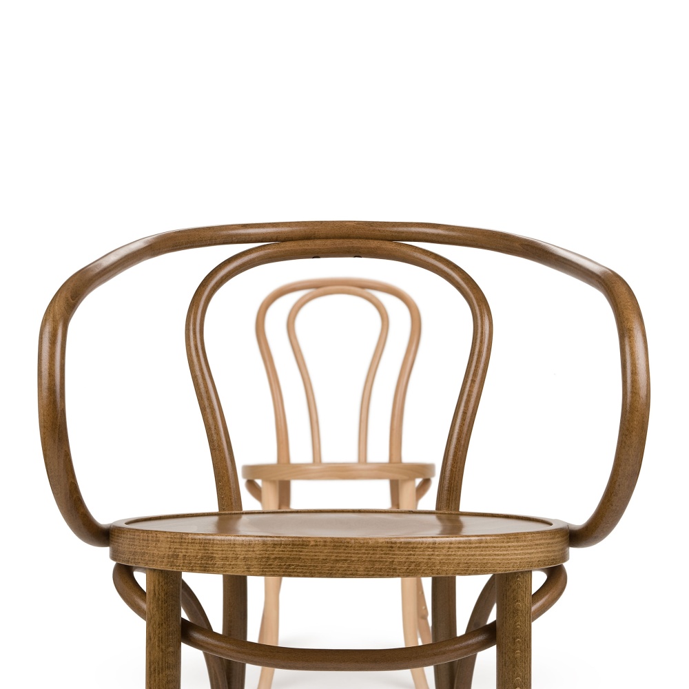 Fauteuil bistrot en bois courbé B-1840