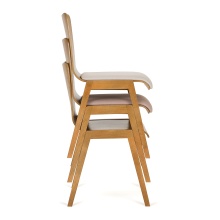 Chaise en bois empilable A-2120 Link