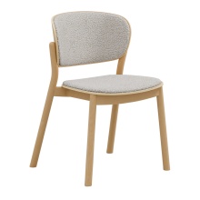 Upholstered wooden chair A-2631 Bizo