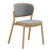Upholstered wooden chair A-2631 Bizo