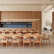 Restaurant wooden chair A-4590 Nimm