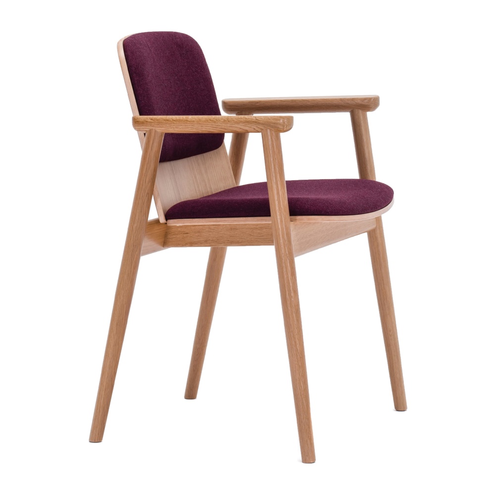 Beech cafe chair with armrests B-4395 PROP Beech cafe chair with armrests B-4395 PROP