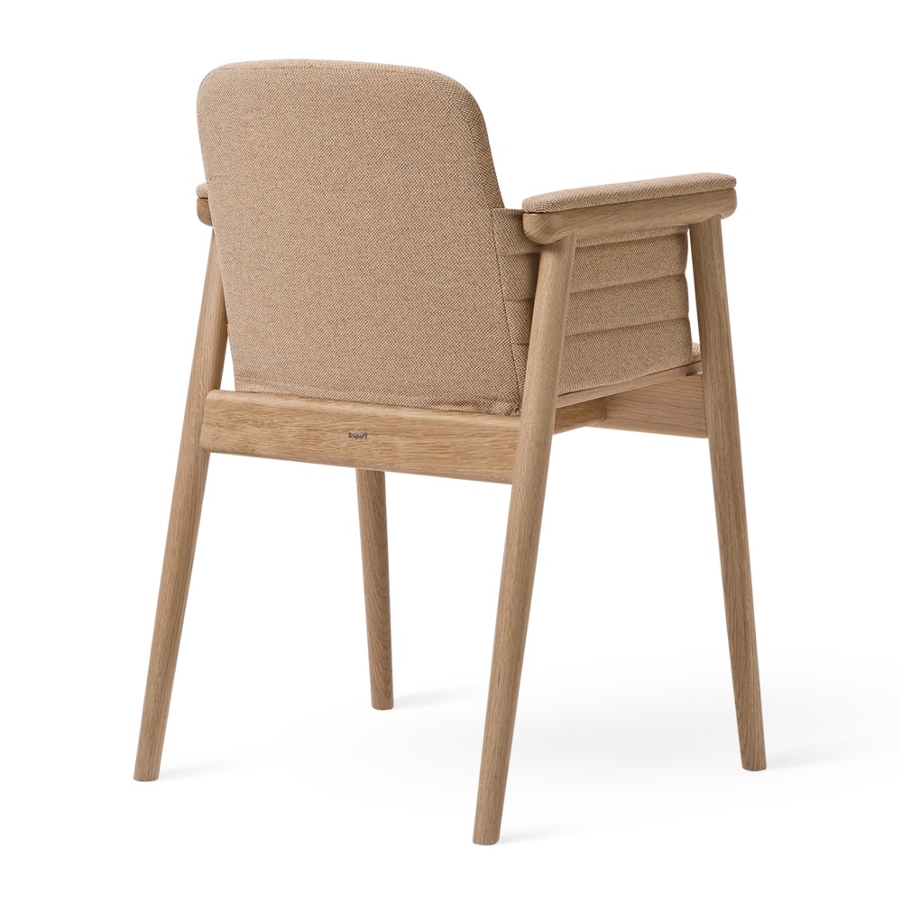 Restaurant upholstered beech chair with armrests B-4398 PROP Restaurant upholstered beech chair with armrests B-4398 PROP