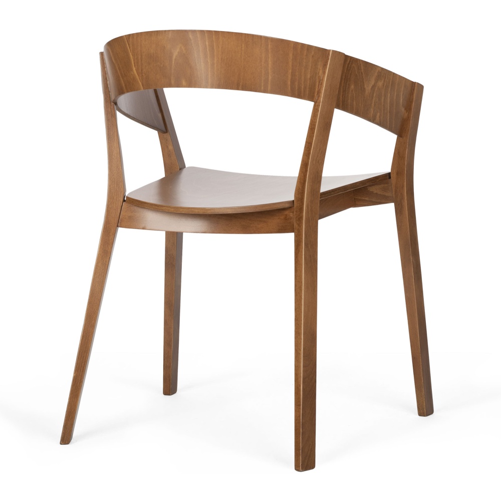Fauteuil en bois B-4800 Archer