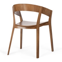Fauteuil en bois B-4800 Archer