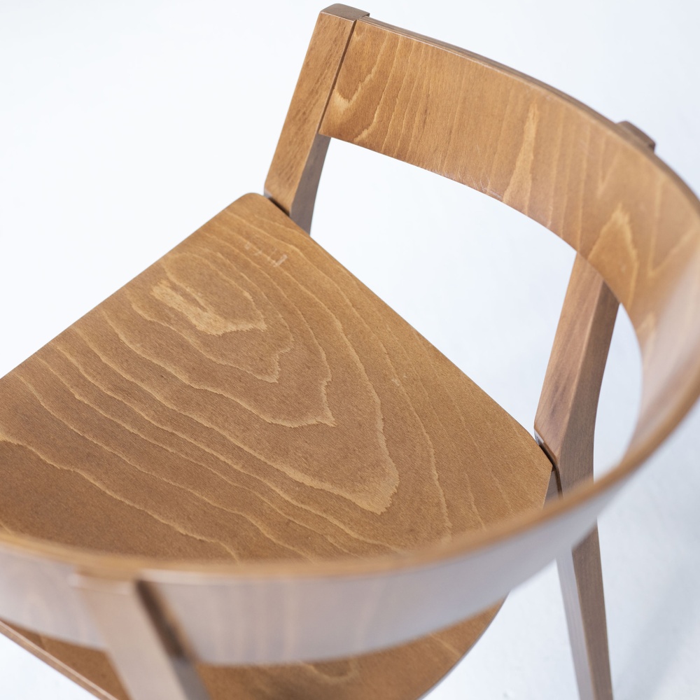 Fauteuil en bois B-4800 Archer