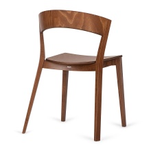 Stackable wooden chair A-4800 Archer