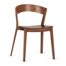 Stackable wooden chair A-4800 Archer