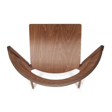 Stackable wooden chair A-4800 Archer