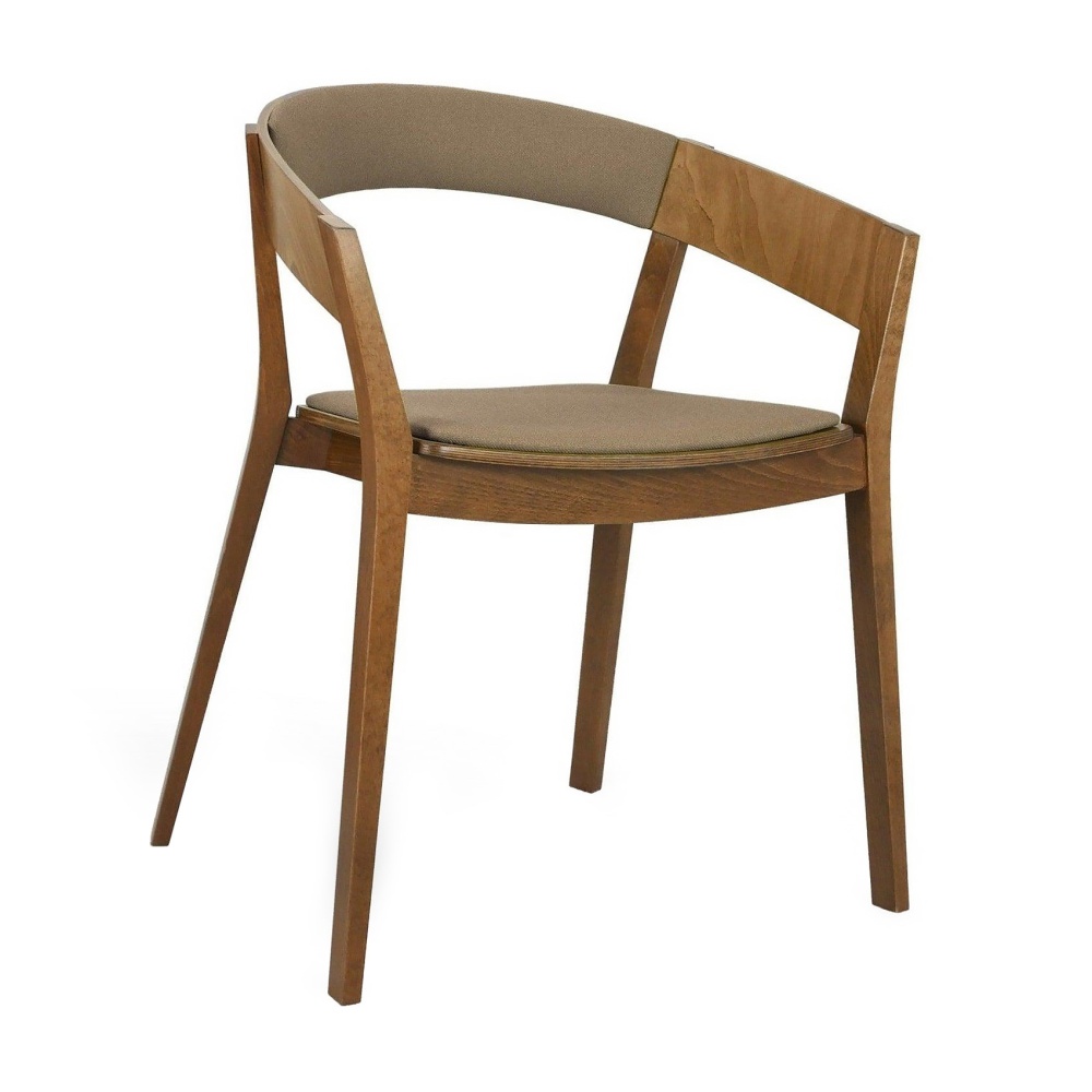 Fauteuil en bois B-4802 Archer