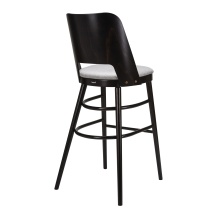 Wooden bar stool H-0043