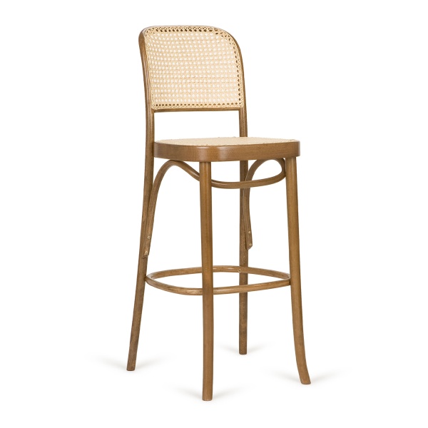Viennese bar stool wicker