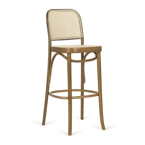 Tabouret de bar bistrot tressé