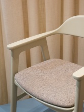 Wooden armchair with upholstered seat B-6220 Heritage