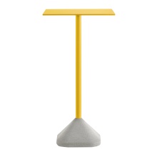 High concrete table base with steel column Concrete 856