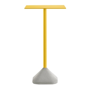 HPL bar table square 60-70 cm with concrete base HPL bar table square 60-70 cm with concrete base
