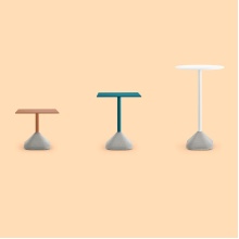 Table base with concrete base Concrete 855 Table base with concrete base Concrete 855