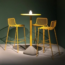 Bar table with concrete base and HPL top Concrete 856 Bar table with concrete base and HPL top Concrete 856