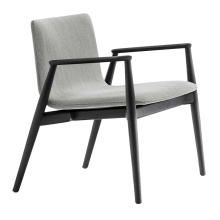 Стул лаунж деревянный мягкий M-296 Malmo Lounge