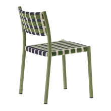 Chaise en aluminium tressée A-3630 Nuova Guinea