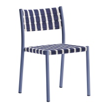 Chaise en aluminium tressée A-3630 Nuova Guinea