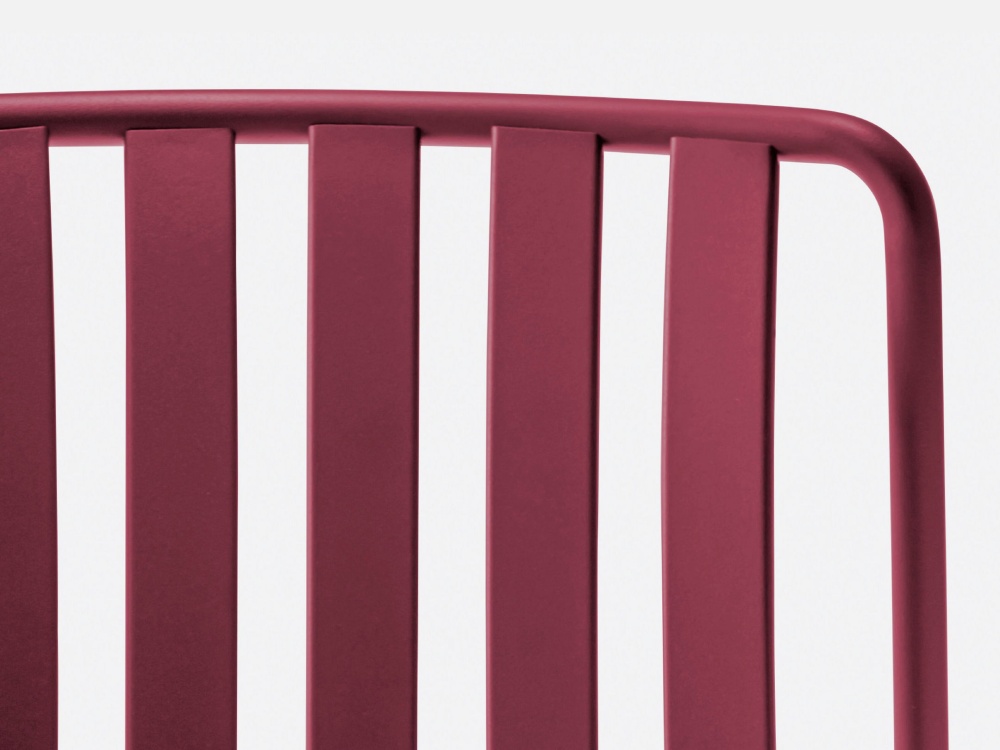 Chaise en métal empilable A-3640 Coney