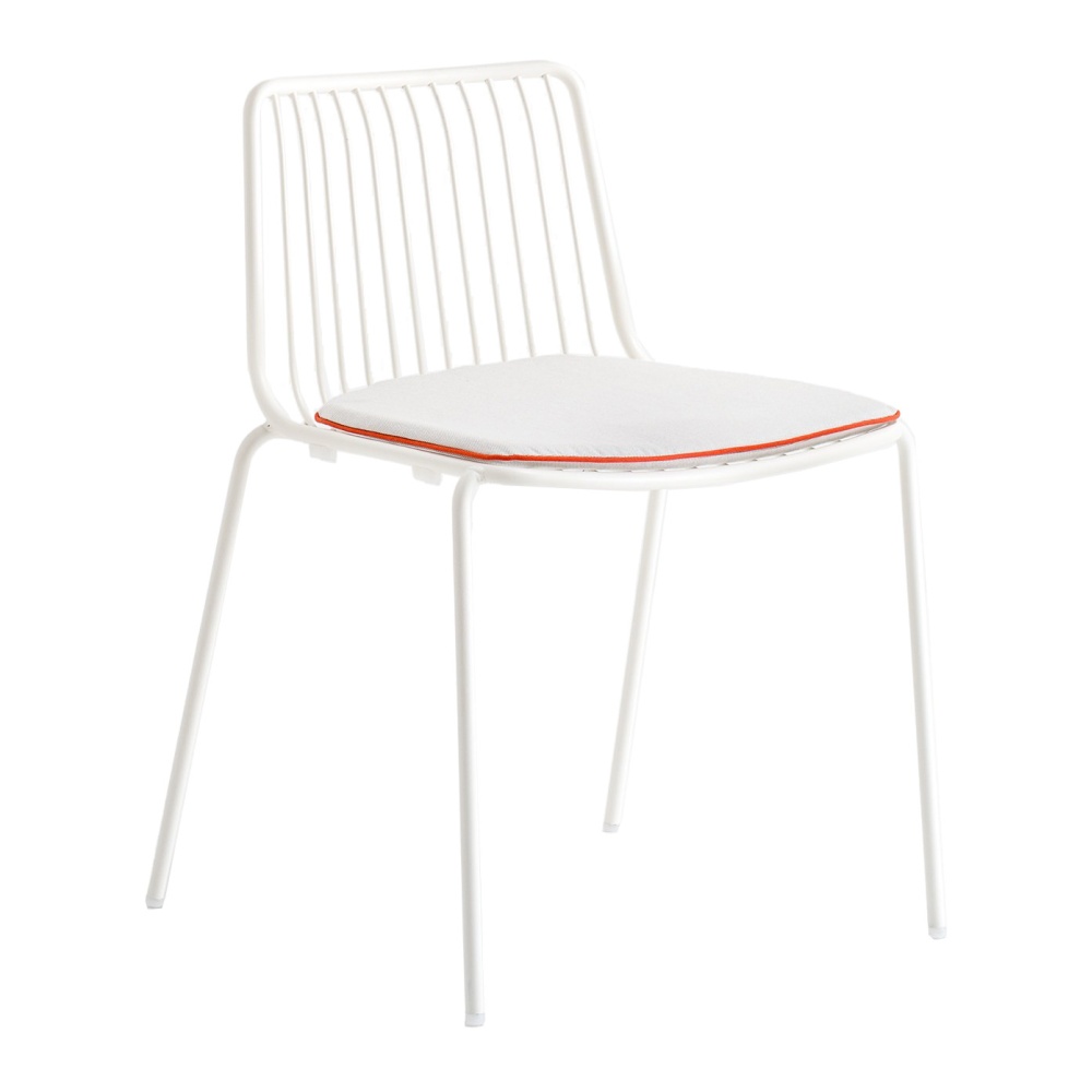 Chaise en métal à dossier bas A-3650 Nolita