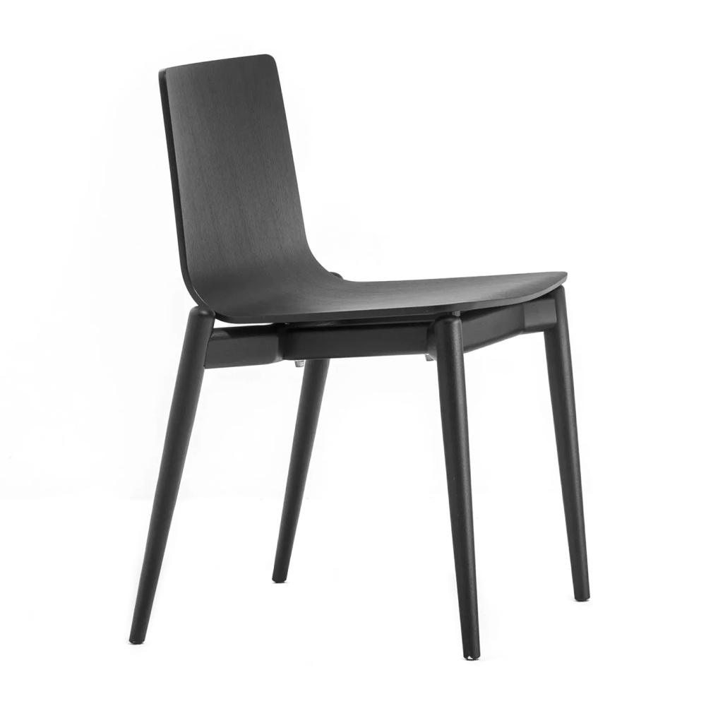 Chaise en frêne massif A-390 Malmo