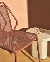 Outdoor steel chair A-3920 Philia Mesh