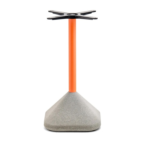 Concrete base with steel column h73cm