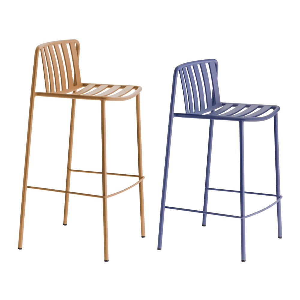 Taburete de bar de metal H-3648 Coney