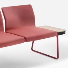 Banco para sala de espera D-3103 Plural Soft