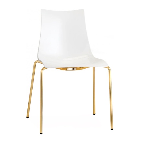 Chaise en plastique et métal Chaise en plastique et métal