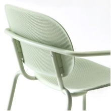 Chaise en plastique et métal B-2513 Si-Si Vibes Chaise en plastique et métal B-2513 Si-Si Vibes