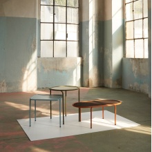 Table basse en acier Ø45 Dress Code Steel 2742