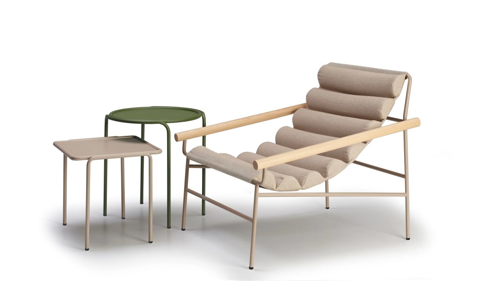 Table basse en acier Ø45 Dress Code Steel 2742