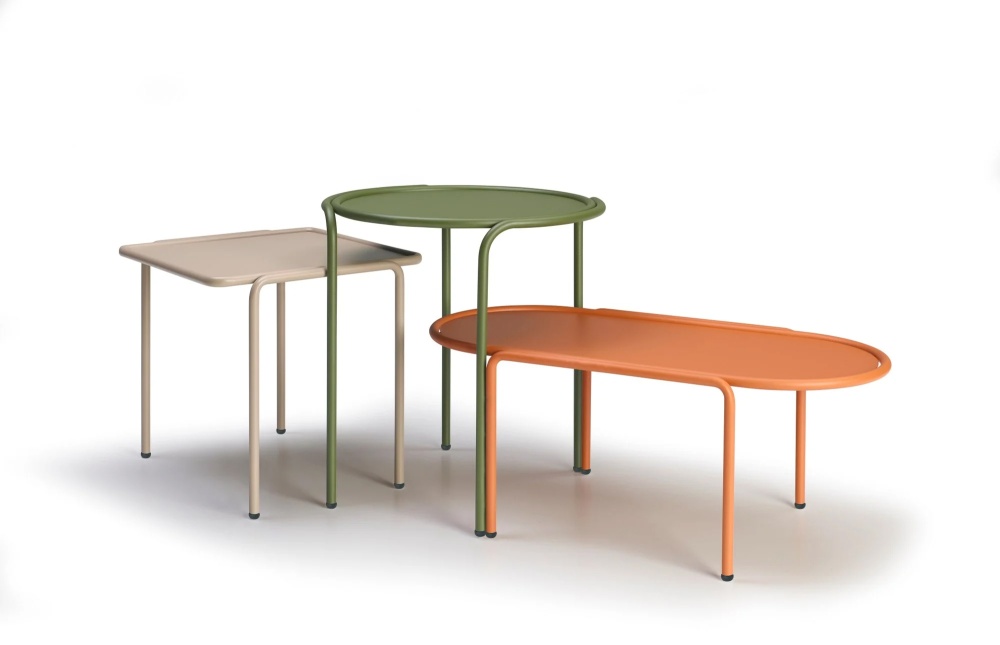 Table basse en acier Ø45 Dress Code Steel 2742