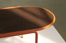 Table basse avec plateau en liège 36×77 Dress Code Cork 2744 Table basse avec plateau en liège 36×77 Dress Code Cork 2744