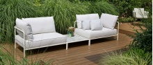 Modular 4 seater garden sofa for outdoor use FLAP