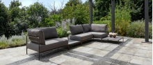 Modular 4 seater garden sofa for outdoor use FLAP