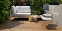 Modular 4 seater garden sofa for outdoor use FLAP