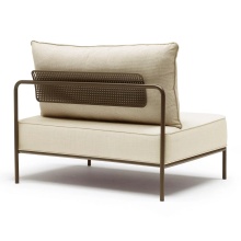 Modular 4 seater garden sofa for outdoor use FLAP