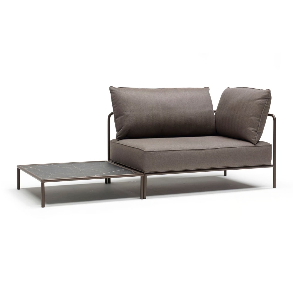 Modular 4 seater garden sofa for outdoor use FLAP