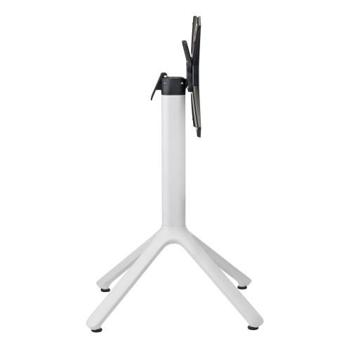 Metal tablebase with folding mechanism h73cm Metal tablebase with folding mechanism h73cm