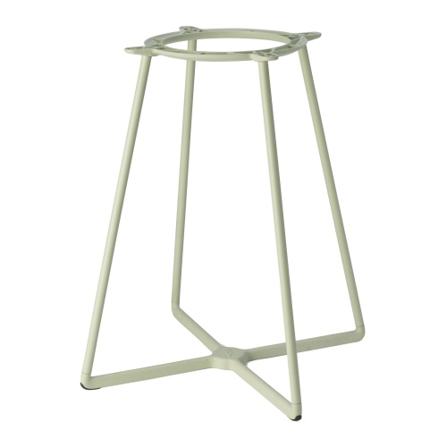 4-star metal dining table base