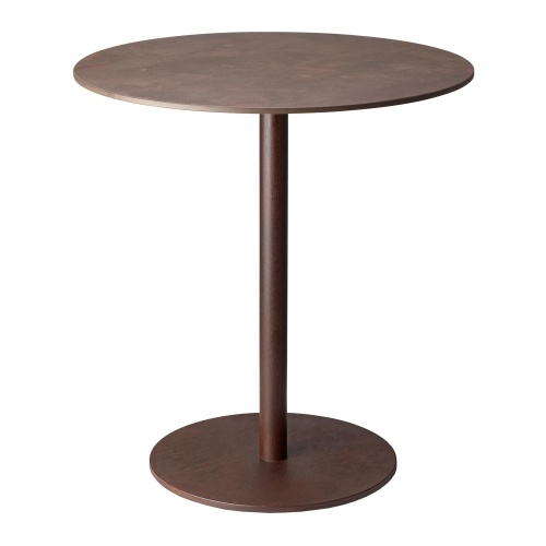 Table avec plateau HPL Ø60/70/80/90 cm