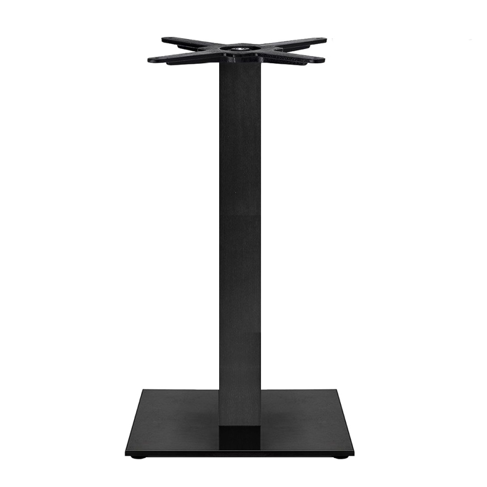Steel square table base Tiffany 5180