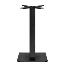 Steel square table base Tiffany 5180