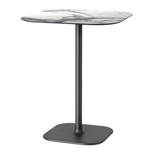 Table haute carrée 60 cm Rhino Bevelled 5189 par S-CAB