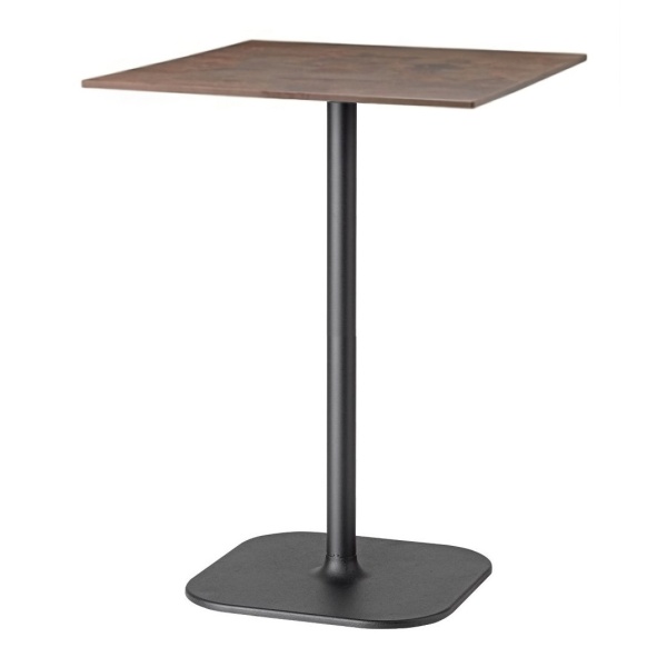 Table haute carrée 60 cm Rhino Square 5189 par S-CAB